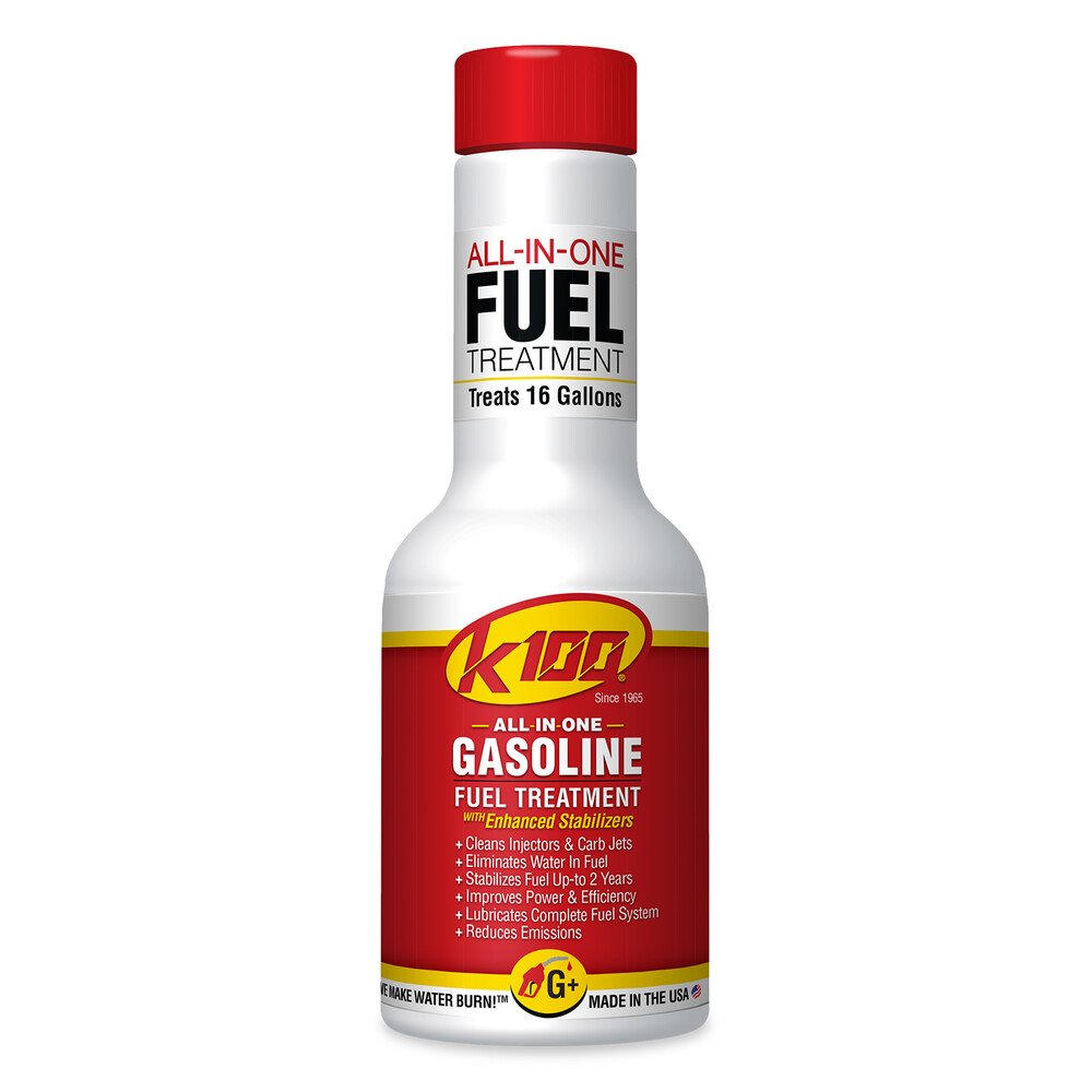 K100 GAS TREATMENT W/REVITALIZER STABILIZER/OCTANE BOOSTER - 8oz. K1008G