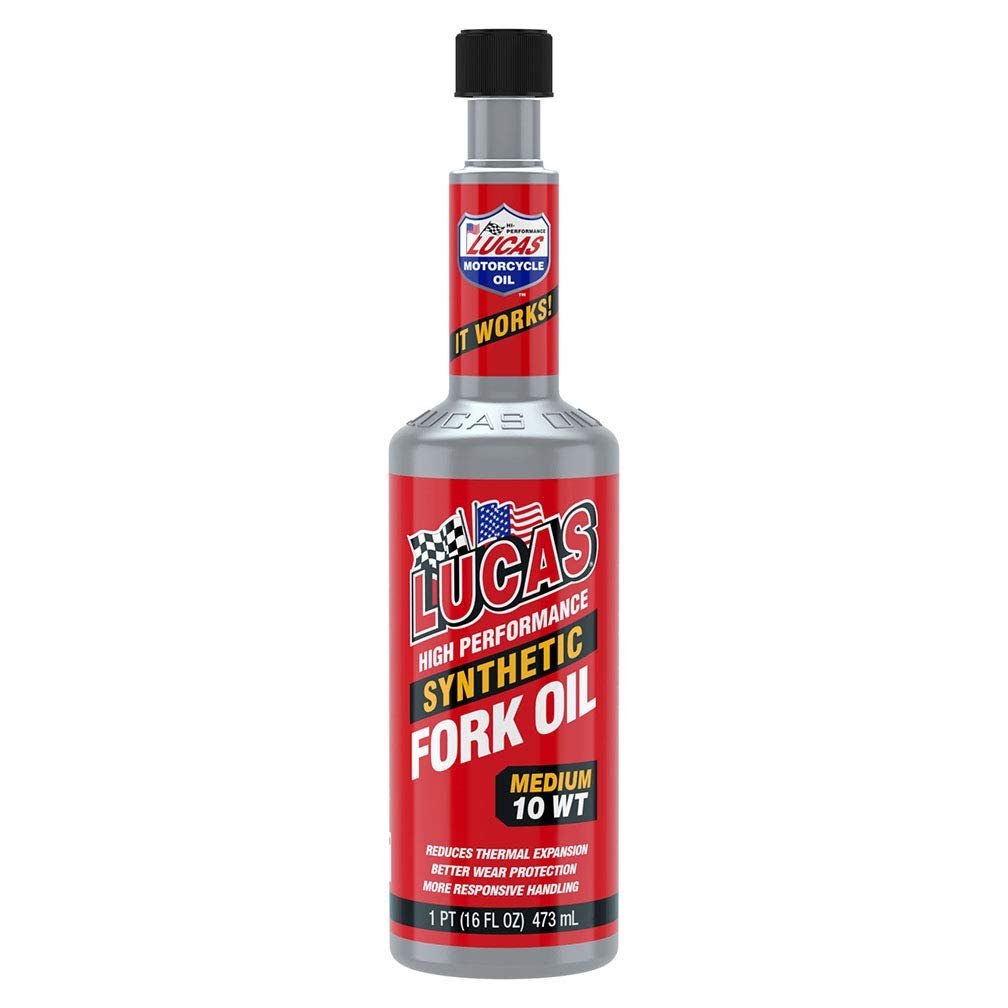 Lucas Oil 10772 SYN FORK OIL 10W MED (12/CS)