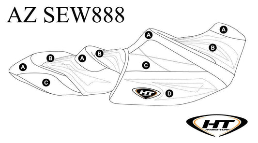 Premier Seat Cover for Sea-Doo GTX/GTX LTD (18-2020)