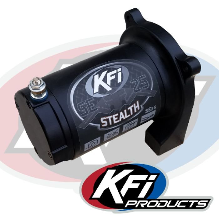 KFI 2500LB MOTOR ASSY - (BLACK) - MOTOR-25-BL