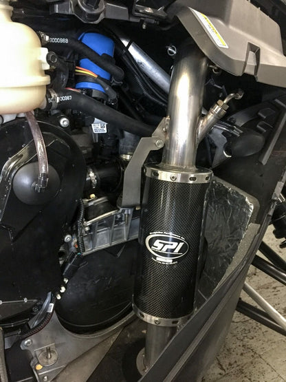 STRAIGHTLINE LIGHTWEIGHT SILENCER 850 Rev Gen 4 CARBON FIBER STAINLESS 134-176