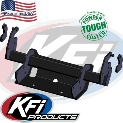 KFI UTV PRO 2.0 push TUBE Track bracket POLARIS Ranger ADAPTER - 106345