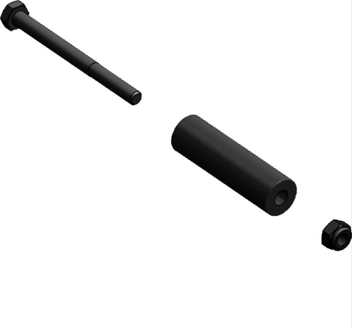 KFI REPLACEMENT SE ROLLER KIT - HORIZONTLE STANDARD - RK-POM-HS