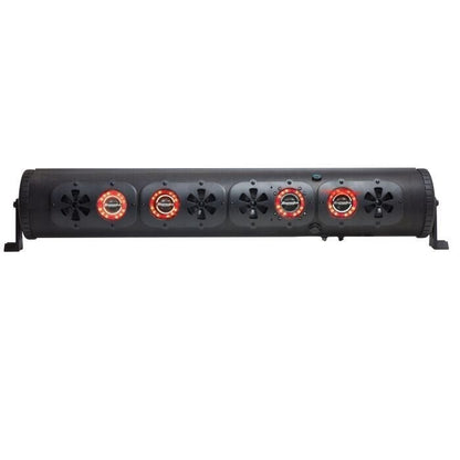 Bazooka BPB36-G3 36" 10-Speaker Amplified Bluetooth Sound Bar with LED Lighting