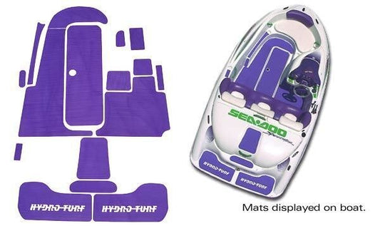 Hydro Turf Mat Kit  Sea-Doo (94-95) Speedster - SD01 Black Goove W/3M