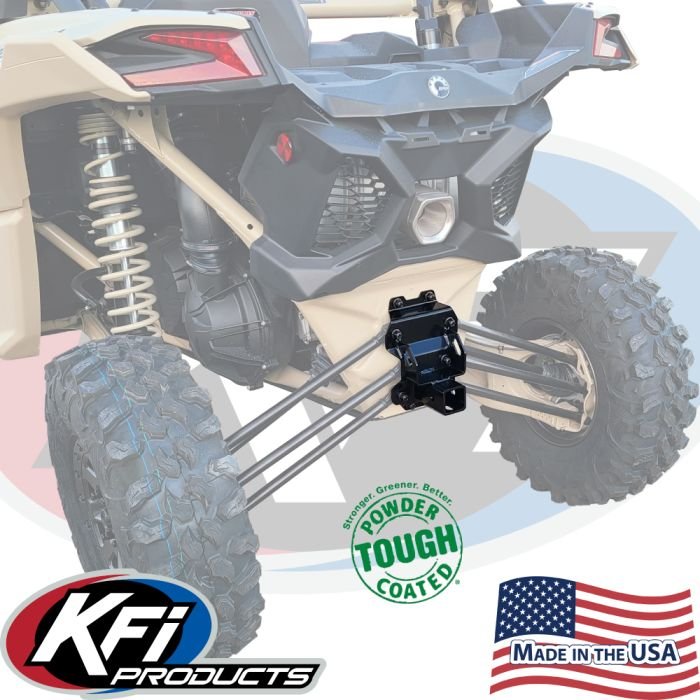 KFI CAN-AM MAVERICK X3 REAR 2" REC 2022+ - 101995