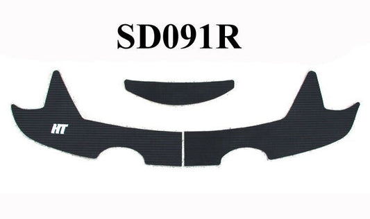 Hydro-Turf Rear Boarding  Mats  Sea-Doo 03-05 Challenger X SD091R Black Goove 3M