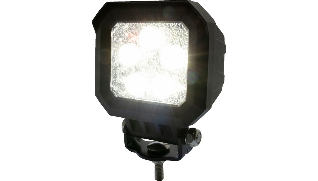 Optronics 5-LED FLOOD BEAM WORK LIGHT, WHITE 2001-2714