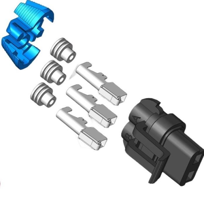 PLUG Female - Wire Harness End  - PF-M280-2