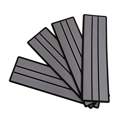 Seadek Teak Step Kit - Storm Gray / Black - 23902-80066