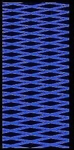 Hydro-turf mat Kit 18-22 SEA-DOO SPARK Trixx 3UP HT813 BLACK/BLUE DIAMOND 3M