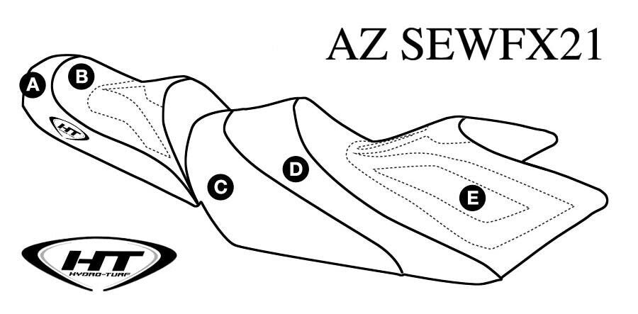 Seat Cover for Yamaha FX Cruiser HO & FX Cruiser SHO (12-13)