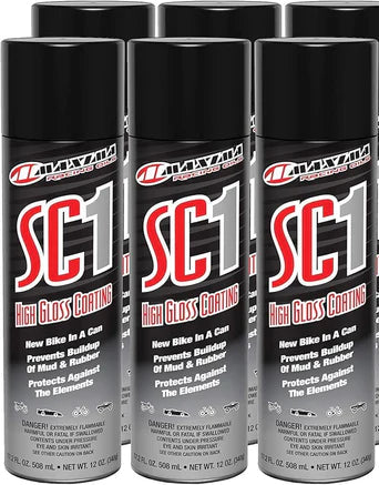 INSTOCK Maxima SC1 Clear Coat Silicone Spray 12-ounce can 1/2/4/6/12 choose options - 78920