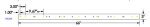 KFI Products 66" UNIVERSAL Plow Steel WEAR BAR - 106266