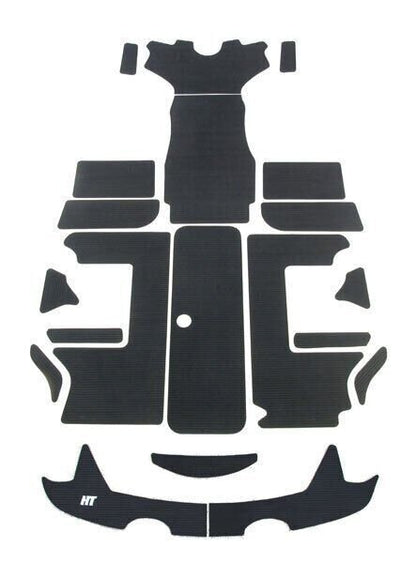 Hydro Turf Mat Kit Sea-Doo 03-05 Challenger X SD091 Black Goove 3M
