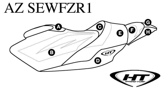 Seat Cover for Yamaha FZR (12-16)