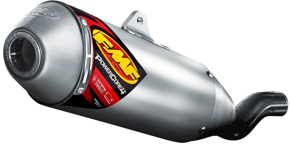 FMF Offroad Powercore 4 Exhaust POWERCORE 4 MUFFLER Slip-On Muffler  - 042319