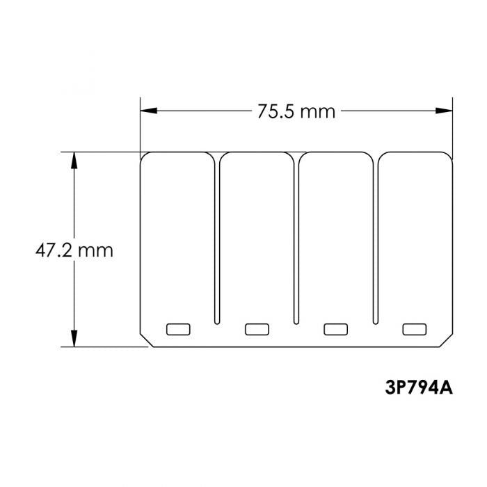Moto Tassinari 3P794A Delta 3 Replacement Reed Ski-doo 440 500 550 600