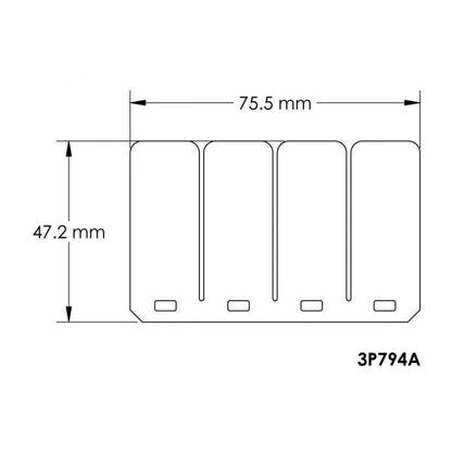 Moto Tassinari 3P794A Delta 3 Replacement Reed Ski-doo 440 500 550 600