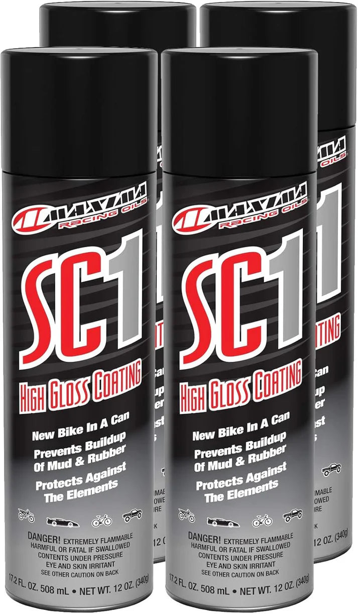 INSTOCK Maxima SC1 Clear Coat Silicone Spray 12-ounce can 1/2/4/6/12 choose options - 78920