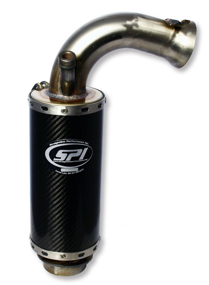 STRAIGHTLINE LIGHTWEIGHT SILENCER CARBON FIBER SKI-DOO Freeride MXZ Summit 800R
