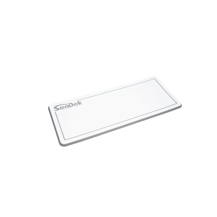 Seadek Dual Density Helm Pad - White / Storm Gray, Large 16 x 39 - 37926-80375
