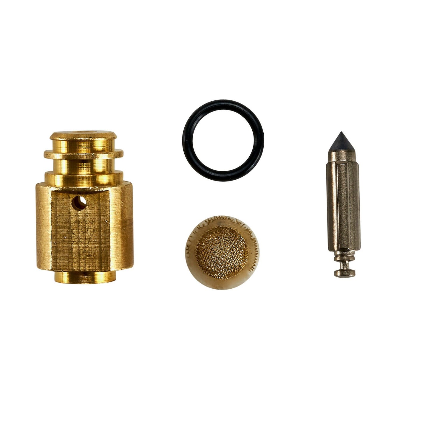 SBT Needle & Seat Replacement compatible with Kawasaki/Keihin CDK-CV Carbs (Size 1.6) - 35-211-1