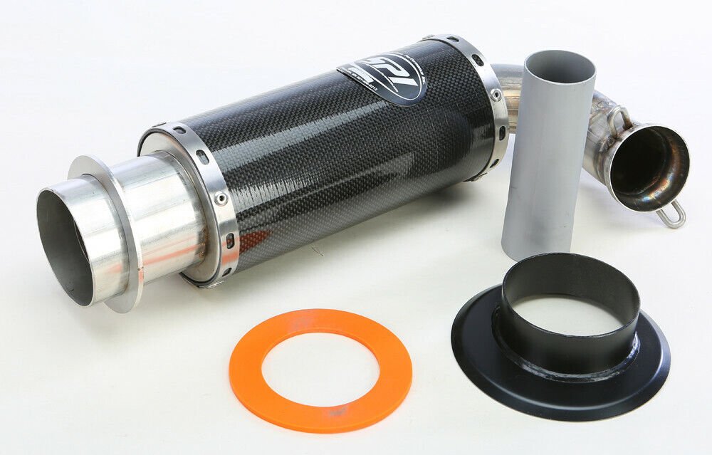 STRAIGHTLINE LIGHTWEIGHT SILENCER CARBON FIBER Polaris 800 Rush RMK Switchback 1