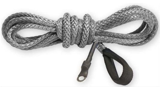 KFI Products SYNTHETIC WINCH CABLE SMOKE 3/16"X50' - SYN19-S50
