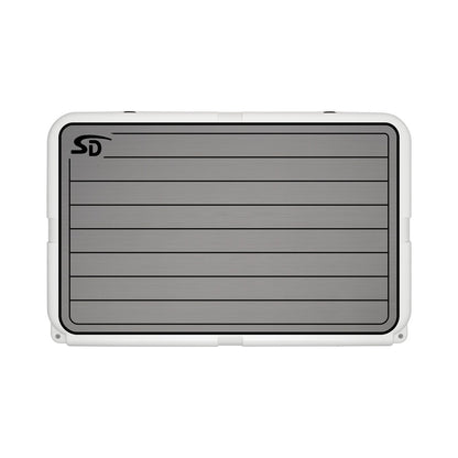 INSTOCK Seadek YETI Tundra 210 Teak Cooler Pad - Storm Gray / Black - 55840-80066