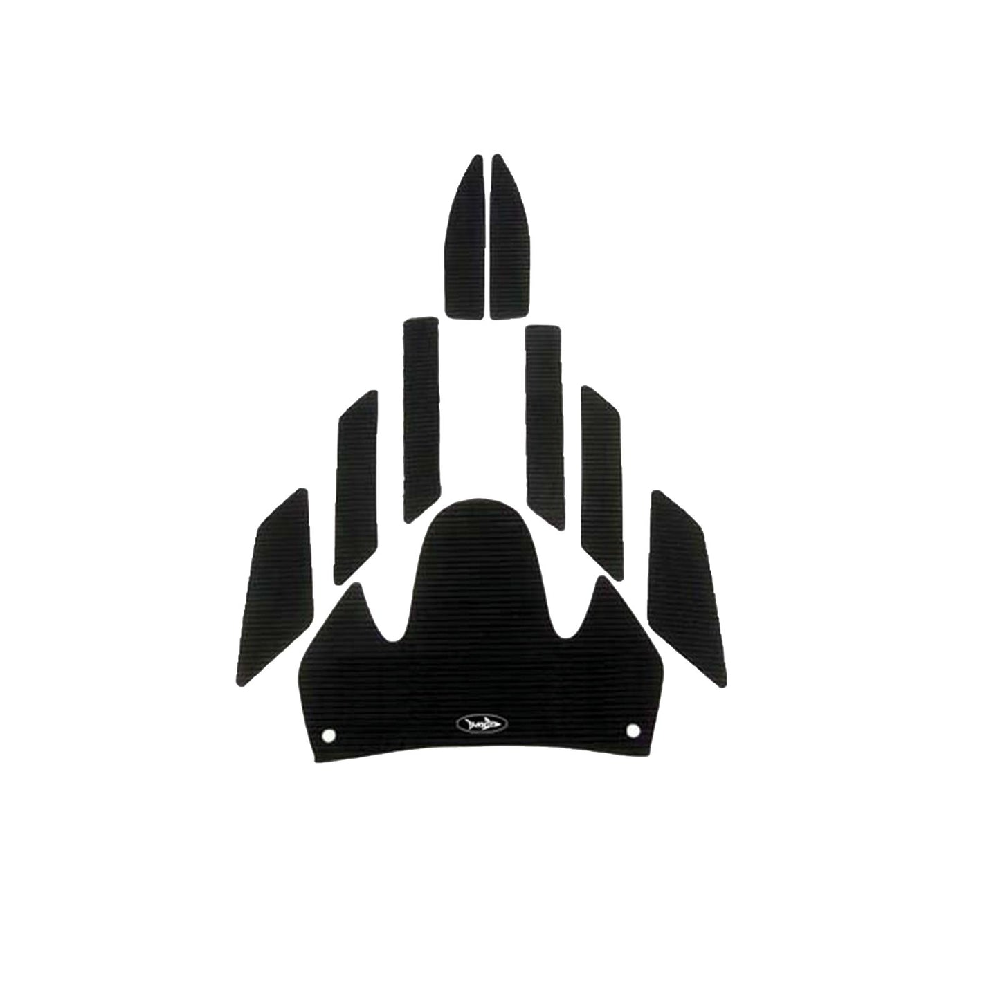 SBT BlackTip Traction Black Groove Mats Yamaha GP 1200 R/GP 800/GP 1200/GP 1300 R 130BT417
