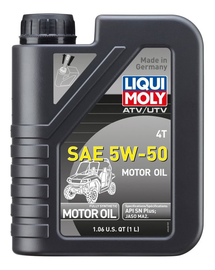 LIQUI MOLY ATV 4T MOTOR OIL 5W-50 1 LITER - 20212