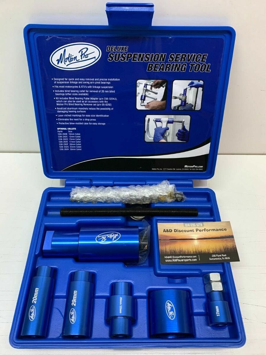 INSTOCK Motion Pro 08-0294 Deluxe Suspension Bearing Service Tool - 08-0294