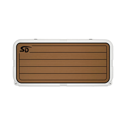 Seadek YETI Tundra 110 Teak Cooler Pad - Mocha / Black - 55834-80093