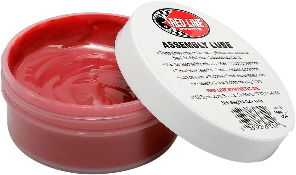 INSTOCK 1 tub RED LINE SYNTETIC OIL ASSEMBLY LUBE 4 OZ 80312