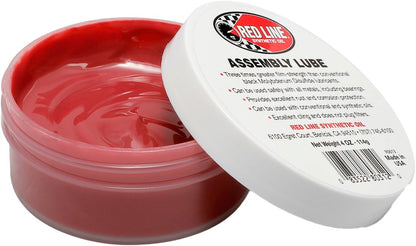 INSTOCK 1 tub RED LINE SYNTETIC OIL ASSEMBLY LUBE 4 OZ 80312