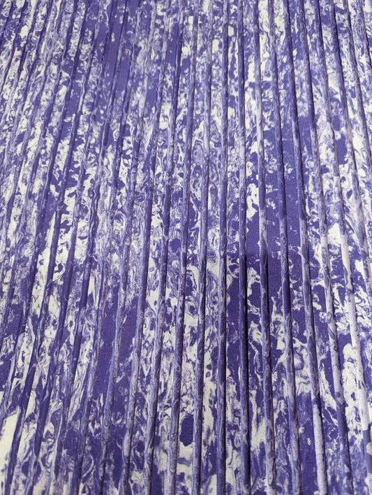 Hydro-turf Sheet 40X62 PURPLE MARBLE Groove PWC mat SHT40CG