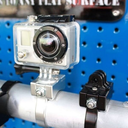 Axia Alloys Billet GoPro Cage Mounts UTV SxS RZR Polaris XP1000 Can Am Maverick - BLACK