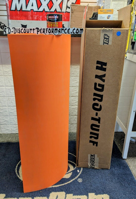 INSTOCK SHT40F Hydro-turf Sheet 40X62 Universal Boat PWC Mat Orange Flat W/ FREE GLUE