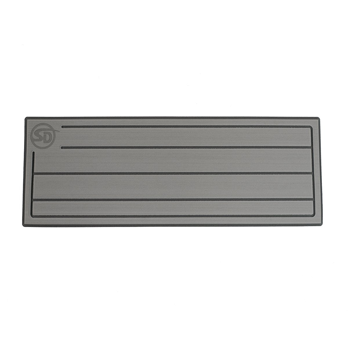 Seadek RV Step Covers - Teak - 24"x8.5" - Storm Gray / Dark Gray, Single Step - 58108-81029