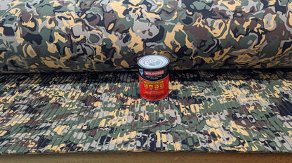Hydro-turf DUCK CAMO GROOVE W/ Can of Glue Sheet Fishing SHT86CG 47X86 DUK Grass