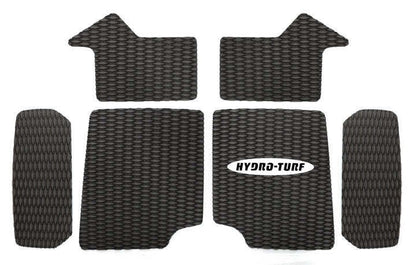 INSTOCK Hydro Turf Mat Kit Kawasaki Sc (Aka Super Chicken) - HTSC BLACK CUT GROOVE W/3M