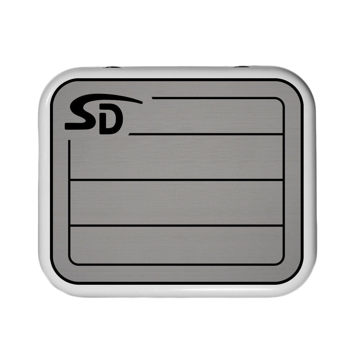 Seadek YETI Roadie 24 Teak Cooler Pad - Storm Gray / Black - 53637-80066