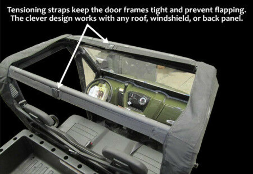 POLARIS FULL SIZE RANGER WITH ROUND CAGE SEIZMIK FULL SIZE DOORS 06003