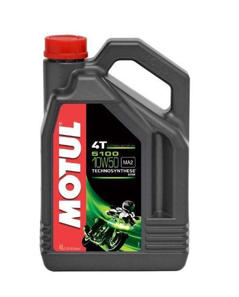 MOTUL 5100 4T ESTER OIL 10W-50 4 Liter bottle 104076 - 82-2093