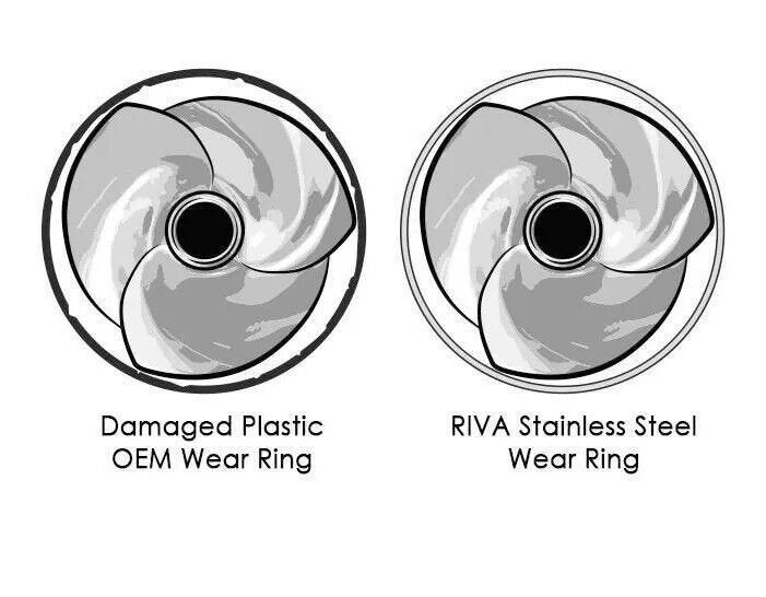 Sea-Doo Stainless Riva Wear Ring  Spark 2014  267000617 SEADOO RS33-140-SK