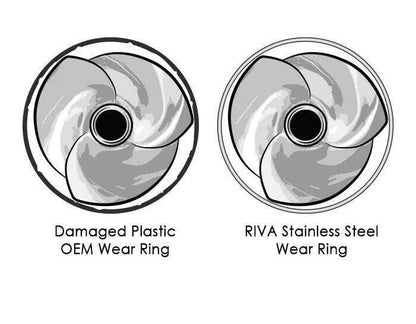 Sea-Doo Stainless Riva Wear Ring  Spark 2014  267000617 SEADOO RS33-140-SK