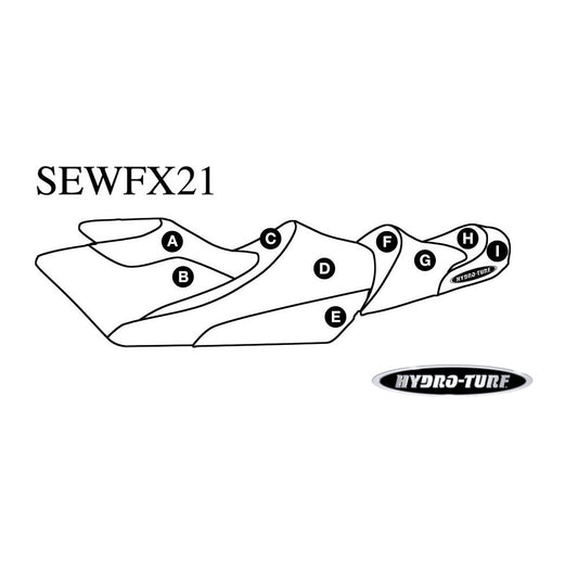 Seat Cover for Yamaha FX Cruiser HO  SHO (12-13)