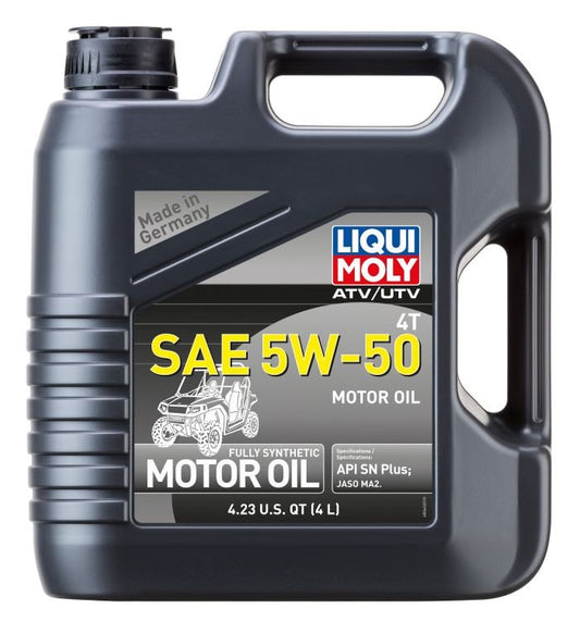LIQUI MOLY ATV 4T Full Synthetic MOTOR OIL 5W-50 4 LITER - 20214