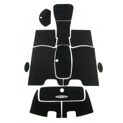 Hydro Turf Mat Kit Yamaha Jet Boat 00Up Ls2000 00-Up Lx2000 Y02 Black Groove 3M